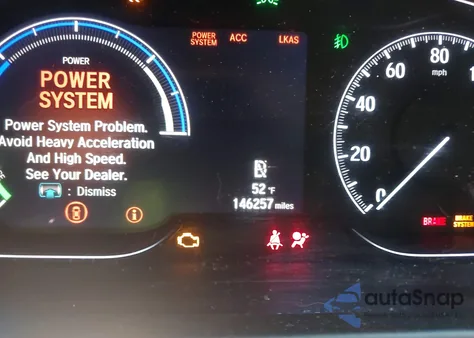 2018 Honda Accord Hybrid Ex-L из США, поврежденный, VIN 1HGCV3F66JA000450